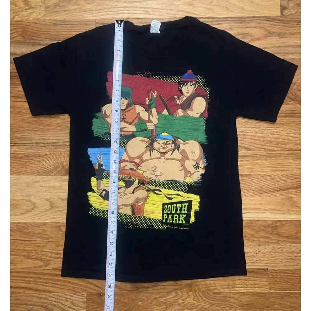 South Park Anime Shirt - Size Small Black T-Shirt Comedy Partners - Picture 5 of 9